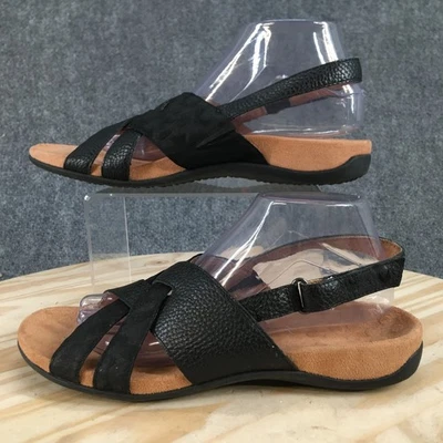 Vionic Sandals Womens 9.5 Eira Slingback Black Comfort Casual Open Toe Low Top - Image 1 of 4