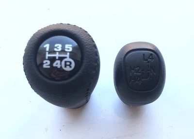 84-04 Toyota Tacoma Pickup 4runner NEGRO Transmisión 5 velocidades palanca de cambios estuche en T perilla Foto 1 de 4