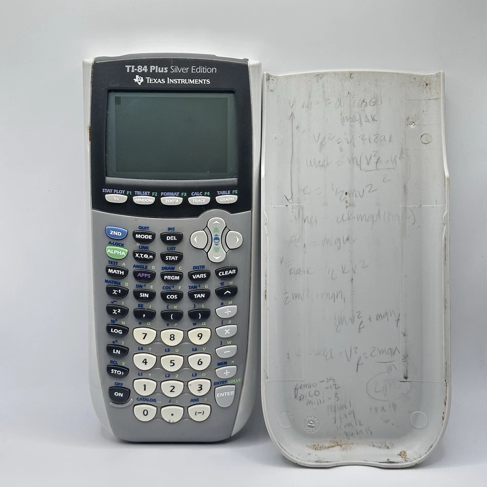 Texas Instruments TI-84 Plus Silver Edition Graphing Calculator Tested - Image 1 of 4