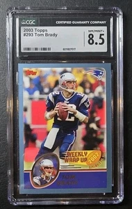 2003 Topps - Weekly Wrap Up Tom Brady #293 - Picture 1 of 2