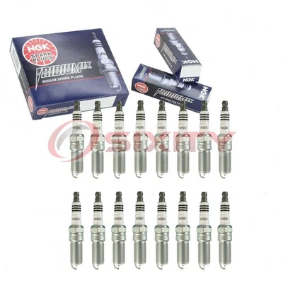 16 pc NGK Iridium IX Spark Plugs for 2017-2019 Ford E-350 Super Duty 6.2L V8 ua - Image 1 of 4