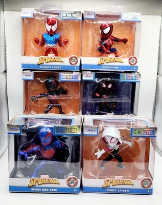Jada Metalfigs Marvel Spiderman 2.5" ¡Tú eliges entre 6! ¡NUEVO! Foto 1 de 4