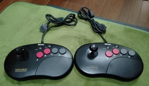 juego de 2 controladores de CD Pro NEO GEO probados funcionando - Imagen 1 de 1
