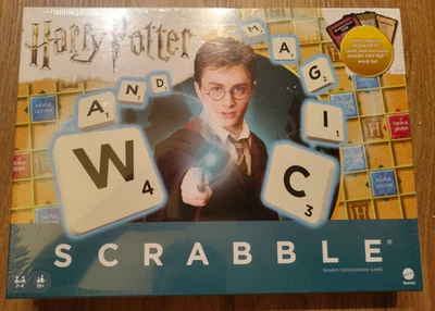 Harry Potter Scrabble Board Game - New Sealed Aged 10+ 2-4 Players - Image 1 of 3