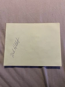 Mike Hulbert Golf Signed Index Card PGA Tour Champion Masters US Open - Picture 1 of 1