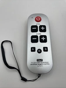 Universal Waterproof A-TV11 Remote Control With Instructions - Picture 1 of 7