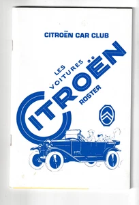 Vintage 1986 Citroen Car Club Roster Directory Mailing Envelope Stickers Decals - Picture 1 of 6