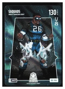 Bo Jackson Battle Arena #PHI-27 Saquads Saquon Barkley Steel Foil Superbowl SP - Picture 1 of 2