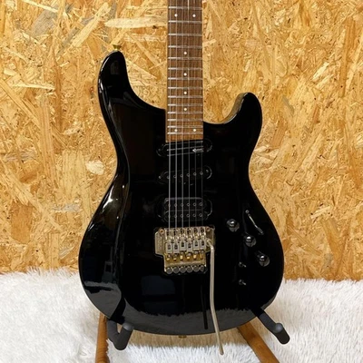 Guitarra Eléctrica FERNANDES APG-85S Negra 3.8Kg Tipo Dinky Usada De Japón Foto 1 de 4