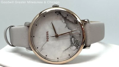 Reloj Pulsera Fossil ES4377 Cuadrante Redondo Acero Inoxidable Cuarzo Analógico 33.5g Foto 1 de 3