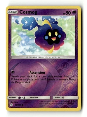 Cosmog - Common Reverse Holo SM - Cosmic Eclipse 99/236 MP Pokémon TCG - Image 1 of 2