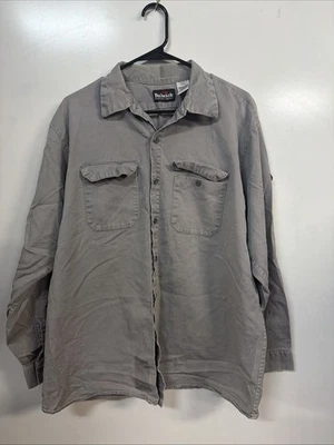 Рубашка мужская Bulwark Excel FR огнестойкая на пуговицах спереди рукав Lg Xl серая - Изображение 1 из 4