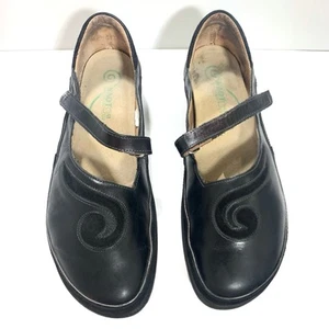 Naot Matai Cuero Negro Gamuza Mary Jane Talla 43 UE O 12-12.5 EE. UU. Para mujeres - Imagen 1 de 16