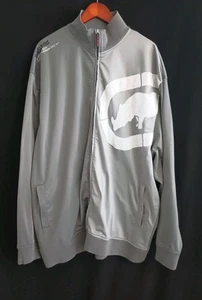 Ecko Unltd Track Jacket Mens 4X Gray Rhino Full Zip Street Wear Hip Hop z18 - Picture 1 of 13