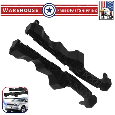 Juego de 2 soportes de soporte de parachoques delantero para Lexu RX350 2004-2008 Foto 1 de 4