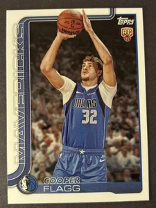 2025 - 26 Topps - Cooper Flagg #201 - Mavericks (RC) - Picture 1 of 2