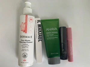 High End Beauty Makeup & Skincare Mixed Lot Cleansers Eyeliner Blush Lip Color - Picture 1 of 8
