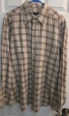 Zanella Mens Dress Shirt Size XL - Image 1 of 3