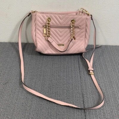Bolso Bandolera Aldo Bolso de Mano para Mujer Pequeño Rosa Imitación Cuero PU Chevron Acolchado Foto 1 de 4