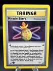 MIRACLE BERRY - Pokemon TCG 94/111 1st Edition Neo Genesis Common Card - NM/LP