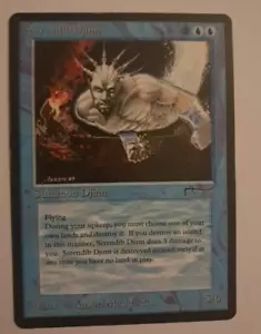 Serendib Djinn MP Arabian Nights MTG Magic the Gathering - Picture 1 of 6