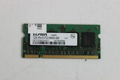 HP COMPAQ 485032-004 1GB 800MHZ 200 PIN PC2-6400 SDRAM SODIMM - Image 1 of 3