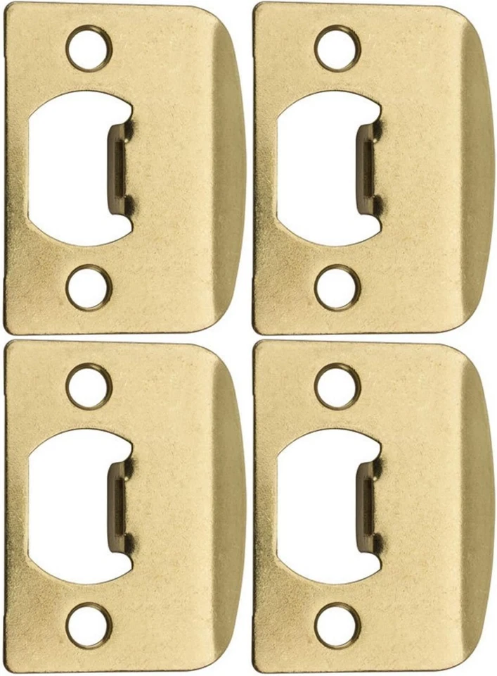Jamba de puerta de latón Kwikset 3437 para puertas exteriores e interiores PACK DE 4 Foto 1 de 1