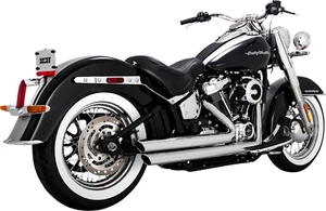 VANCE & HINES Big Shots Staggered Exhaust System - Chrome 17341 - Picture 1 of 4