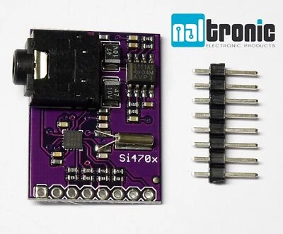 Si4703 FM Radio Tuner Evaluation Breakout RDS RBDS Board Modul für Arduino AVR - Bild 1 von 4