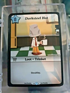 Munchkin CCG Promo Dorksteel Hat Wanderer Loot Trinket NM+ - Picture 1 of 2