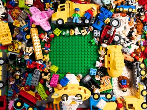 2 KG LEGO DUPLO Steine Konvolut Eisenbahn Autos Cars Figuren Tiere Sammlung Lot - Bild 1 von 24