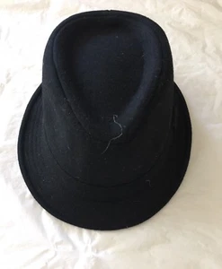 CLASSIC TRILBY HAT Fedora Felt Quality Cap Costume Gangster Accessory New - Picture 1 of 3