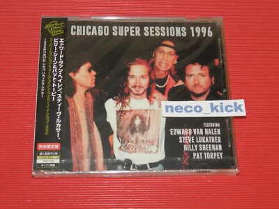 4BT CHICAGO SUPER SESSIONS 1996 EDWARD VAN HALEN STEVE LUKATHER JAPAN CD Foto 1 de 2