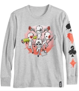 FORTNITE Shirt Boy's 18/20 NEW High STAKES Shirt EPIC GAMES L/S Fortnite T-Shirt - Picture 1 of 5