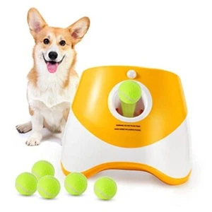 Automatic Dog Ball Launcher, Dog Ball Thrower with 3 Launching Distance, - Picture 1 of 8