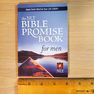 The NLT Bible Promise Book for Men Ronald Beers Tyndale House 4"x6" Pocket Size - Imagen 1 de 4