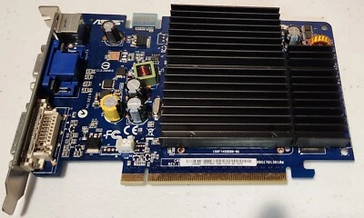 ASUS NVIDIA GeForce 8500 GT, EN8500GT SILENT/HTP/512M, 512MB DDR2 DVI-I VGA PCIe - Image 1 of 2