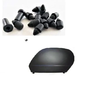SPORTELLO SPORTELLINO COFANO LATERALE VESPA PK 50 XL NERO DX +KIT GOMMINI - Imagen 1 de 1