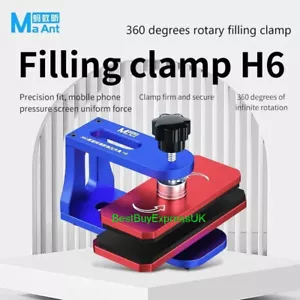MaAnt H6 360°C Universal Rotary Press Clamp with Thick Soft Foam Padding - Picture 1 of 13