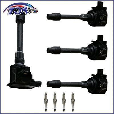 4 件点火线圈和火花塞包适用于 2018 - 2021 年本田雅阁 1.5L L4 UF781 — 第 1/4 张图片