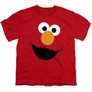 Sesame Street Kids T-shirt Elmo Face Top Tee 3-8 Years Official - Picture 1 of 2