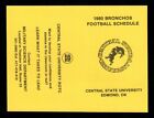 1980 College Football Schedules