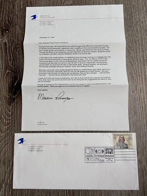 USPS 29 Cent National Postal Museum Stamp Commemorative Envelope Ben Franklin - Image 1 of 4