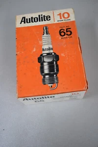 10 pc Autolite 65 resistor Spark Plugs - Picture 1 of 2