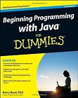 Beginning Programming with Java For Dummies, Burd, Barry, Used; Good Book