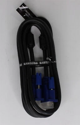 Samsung VGA Cable 5 Feet Male to Male Model # BN39-00244H 1653 LT - Image 1 of 2