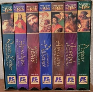 Mysteries of the Bible A&E 6-Band VHS Set AAE-11618/11623 - Bild 1 von 1