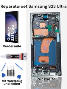 Display Für Samsung Galaxy S23 Ultra 5G S918 Bildschirm LCD Rahmen - Bild 1 von 1