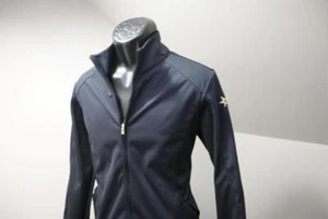 Under Armour SoftShell Jacket Rockstar Energy Windbreaker Full Zip Womens Large - Picture 1 of 12