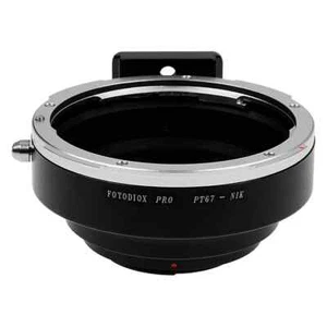 Fotodiox Pro Objektiv-Mount-Adapter Pentax 6x7 (P67) Objektiv an Nikon F Kamera - Picture 1 of 4